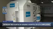Entregan tres plantas de oxígeno a Hospital de Alta Complejidad de Trujillo - Noticias de oxigeno
