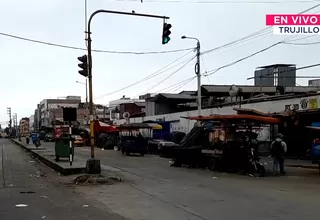 Trujillo: Mercados cerrados por paro parcial de transportistas