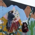 Trujillo: promueven el arte pintado en murales