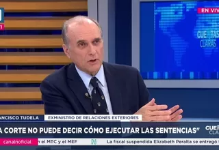 Tudela sobre Betssy Chávez:Perú no está obligado al salvoconducto