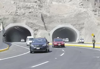 Túnel Santa Rosa: vecinos del Rímac protestan por no poder cruzar la vía a pie