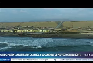 UKDT presenta muestra sobre obras de infraestructura en el norte