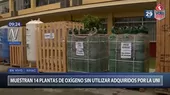 UNI: 14 plantas de oxígeno adquiridas por la universidad no son utilizadas  - Noticias de oxigeno