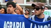 Alumnos de la Universidad Agraria protestan por cesión de terreno a Municipalidad de Jesús María - Noticias de jesus-maria