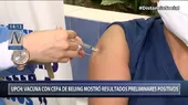 UPCH sobre vacuna china: "Cepa de Beijing mostró resultados positivos a diferencia de la cepa de Wuhan" - Noticias de wuhan