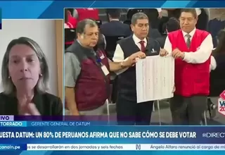 Urpi Torrado: “La gente no sabe bien cómo votar y teme equivocarse”