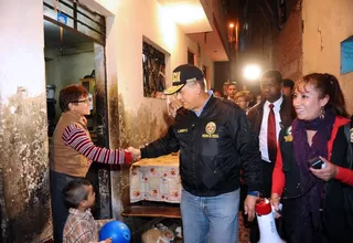 Urresti recorrió zonas peligrosas de cerro San Cosme