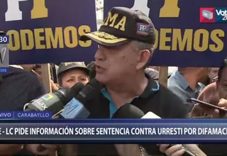 Urresti asegura que no procederá la tacha presentada en su contra