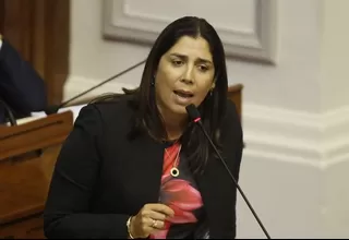 Úrsula Letona afirma que salida de Cevasco “es por una cuestión de confianza”