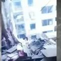 Uruguay: fuerte explosión en edificio residencial 