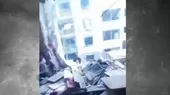 Uruguay: fuerte explosión en edificio residencial  - Noticias de uruguay