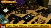 Usuarios pueden recuperar objetos perdidos en buses del Metropolitano  - Noticias de pasos-perdidos