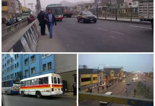 Usuarios reportan cómo sintieron el paro de transportistas en Lima