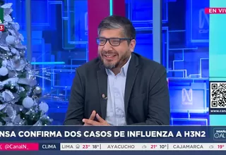 Vacunación contra influenza protege ante A H3N2, según infectólogo Alexis Holguín
