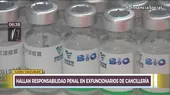 Vacunagate: Hallan responsabilidad penal en ex funcionarios de Cancillería y de la región Loreto - Noticias de loreto
