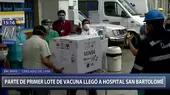 Vacunas son trasladadas desde Cenares a hospitales de Lima y Callao - Noticias de Cenares