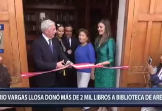 Vargas Llosa propone que Arequipa sea sede del congreso de la lengua española