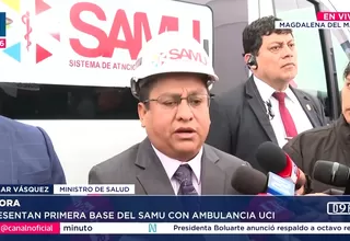 Vásquez descarta crisis en el gabinete por audios de Santiváñez