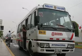 Vehículos de Orión dejaron de circular en corredor vial Javier Prado - La Marina