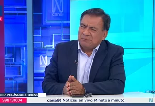Velásquez Quesquén critica campaña anticipada de congresistas
