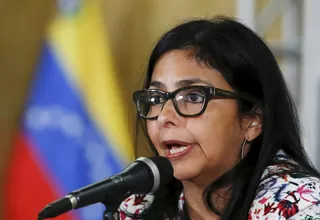 Venezuela: canciller Rodríguez tildó de "injerencista" el pronunciamiento peruano