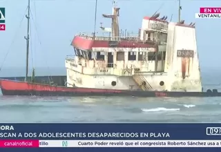 Ventanilla: buscan a menores desaparecidos tras ingresar a buque