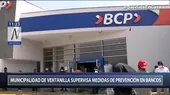 Ventanilla dispuso el cierre temporal de agencia del BCP tras incumplir protocolo de salud - Noticias de ventanilla