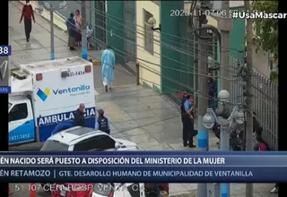 Ventanilla: Encuentran a un bebé dentro de una mochila