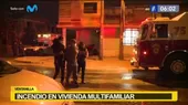 Incendio en vivienda multifamiliar en Ventanilla deja 20 personas damnificadas - Noticias de damnificados
