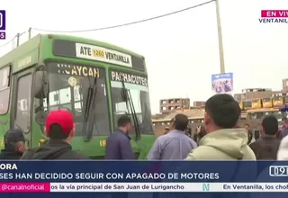 Ventanilla: Transportistas exigen seguridad y representación