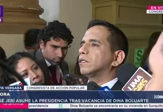 Vergara pide reabrir casos contra Dina Boluarte tras su vacancia