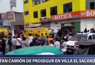 VES: cuatro personas resultaron heridas de bala tras robo a camión de caudales