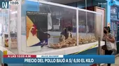 VES: Precio del pollo bajó a S/ 6.50 el kilo  - Noticias de villa-salvador