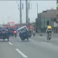 Vía Evitamiento: Motociclistas de delivery y mototaxistas realizan maniobras temerarias