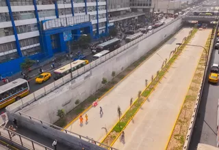 Vía Expresa Grau iniciará marcha blanca en dos meses: Obra presenta avance del 90%