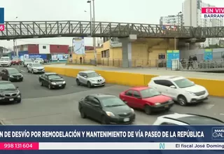 Vía Expresa: Hoy inicia los cierres parciales por obras en Paseo de la República