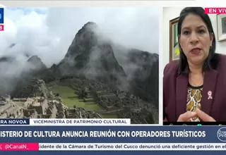 Viceministra de Cultura afirma que Machu Picchu no está en riesgo