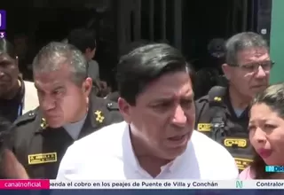 Vicente Tiburcio asegura trabajo estratégico para proteger a transportistas tras crímenes en Lima y Callao