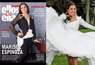 Vicepresidenta Marisol Espinoza se luce en portada de Ellos & Ellas