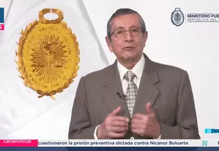 Víctor Cubas es el nuevo vocero principal del Ministerio Público