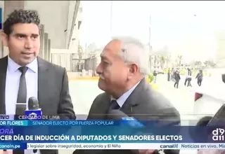 Víctor Flores cuestiona crédito suplementario solicitado por el gobierno de Balcázar