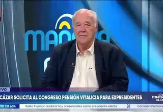 Víctor García Belaúnde: José Balcázar no cumple los requisitos para recibir una pensión vitalicia