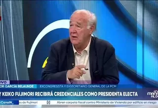 Víctor García Belaunde plantea evaluar la situación de Pedro Castillo como parte de un proceso de reconciliación nacional