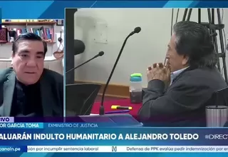 Víctor García Toma afirma que la presidenta tendrá la última palabra sobre posible indulto a Toledo