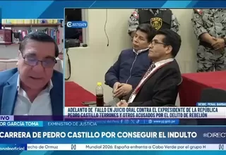 Víctor García Toma: Pedro Castillo no cumple requisitos para un indulto humanitario