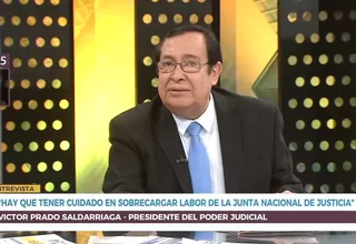 Víctor Prado: No se debería sobrecargar trabajo de la Junta Nacional de Justicia 