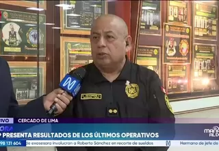 Víctor Revoredo destaca capturas de bandas transnacionales y presenta plan de seguridad por Fiestas Patrias