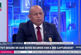 Víctor Revoredo detalla el mapeo policial contra las extorsiones