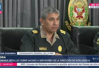 Víctor Zanabria niega hackeo a base de datos de Inteligencia PNP