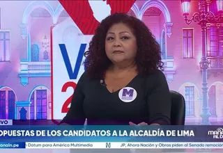 Victoria La Cruz propone mancomunidad de alcaldes para enfrentar inseguridad y caos vehicular en Lima